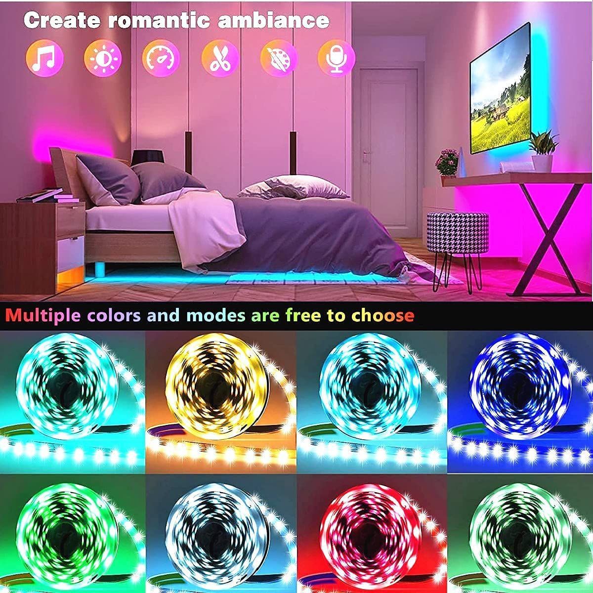 Bluetooth RGB Flexible 5050 Smart LED-Lichtleiste