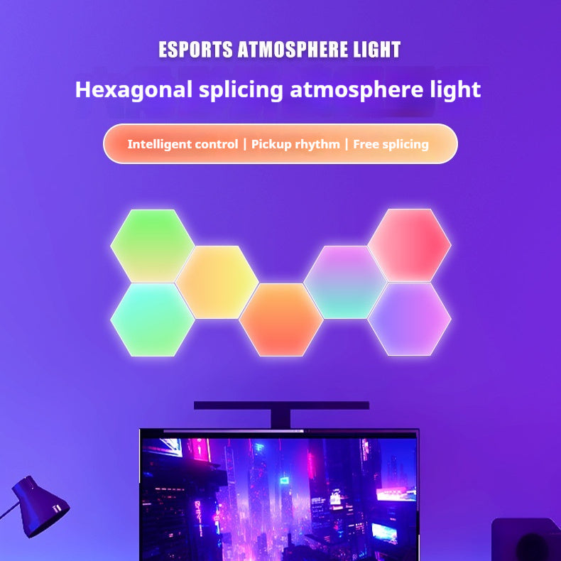 Hintergrundwand Quantum E-Sports Atmosphärenlicht