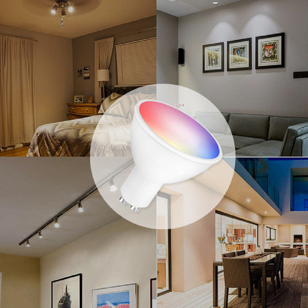 Led Lichtquelle RGBCCT 5W Smart Kleiner Scheinwerfer GU10 Sprachsteuerung