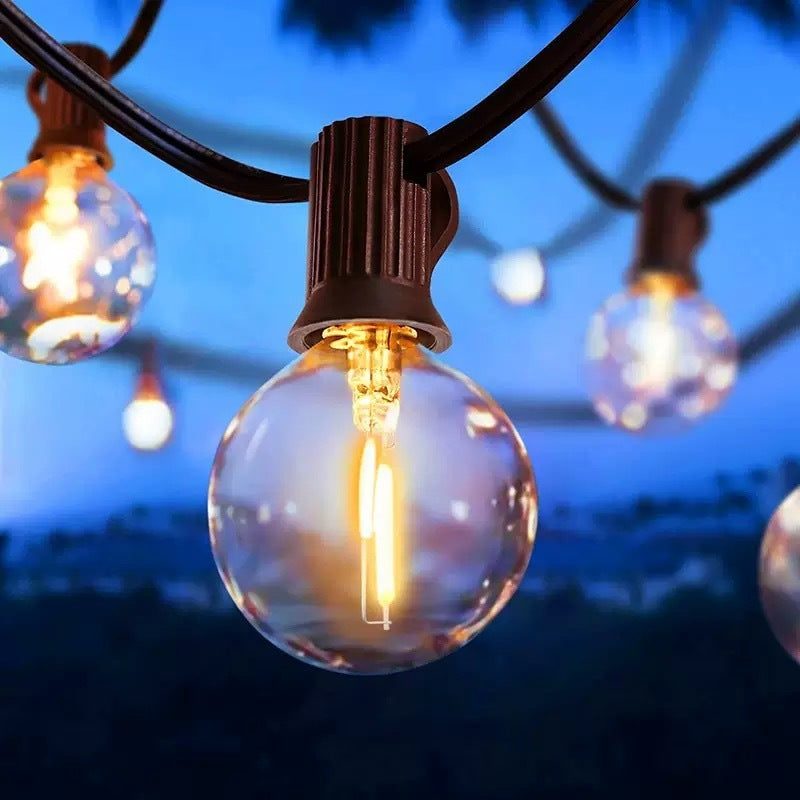 Wasserdichte LED-Beleuchtungskette für den Außenbereich, Innenhofdekoration