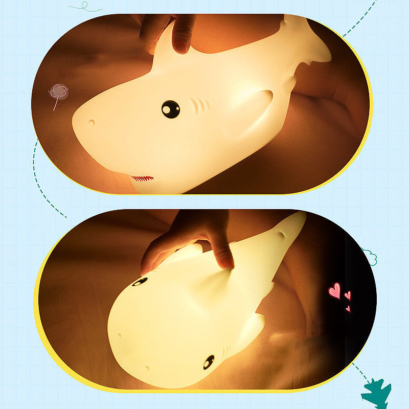 Hai-Lampe, modisch, kreativ, Meerestier, LED-Nachtlicht