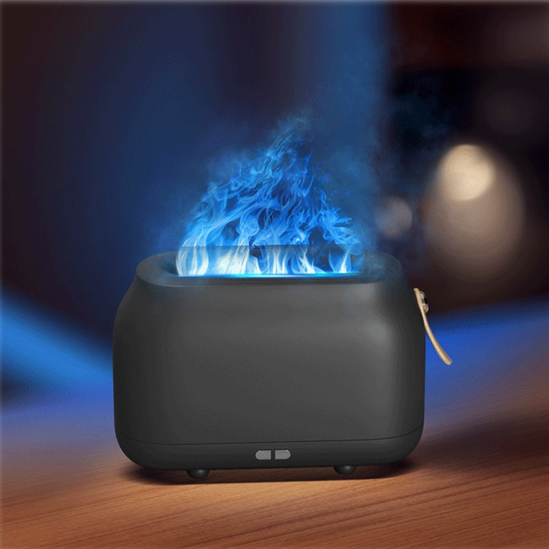 Große Flamme Luftbefeuchter USB ätherisches Öl Diffusor Ultraschall Cool Mist Maker Fogger Humidificador LED Lampe Aroma Diffusor