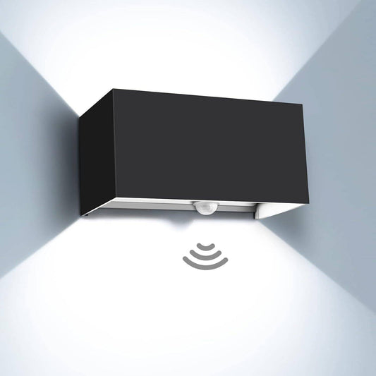 LED Außenleuchte mit Bewegungsmelder Wandleuchte Sensor Außenleuchte 20W