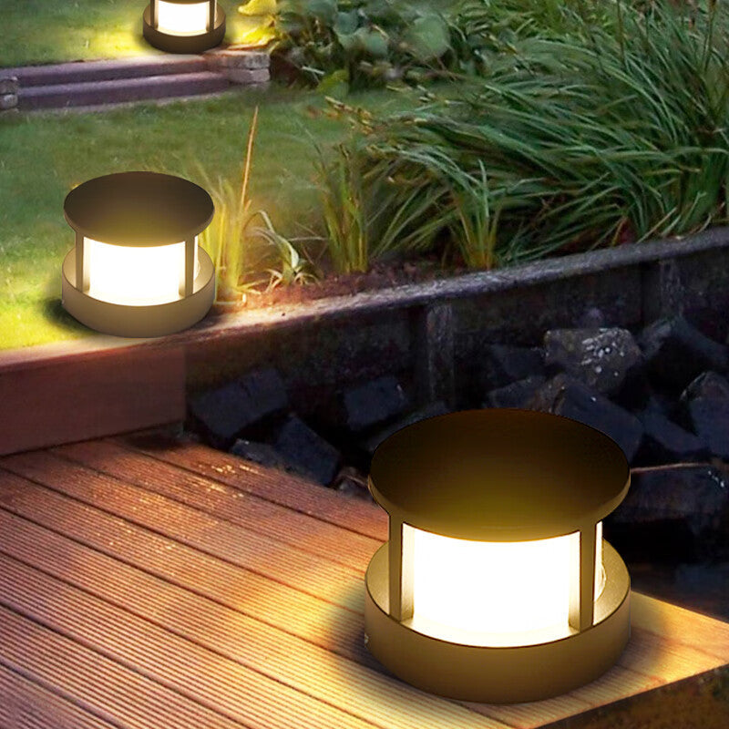 Aluminium-Wandsäulenlampe für den Außenbereich