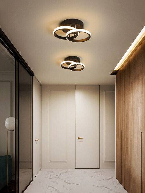 Brandneue dimmbare 3-Farben-Deckenleuchte LED-Deckenleuchte Wohnzimmer Küche Flur