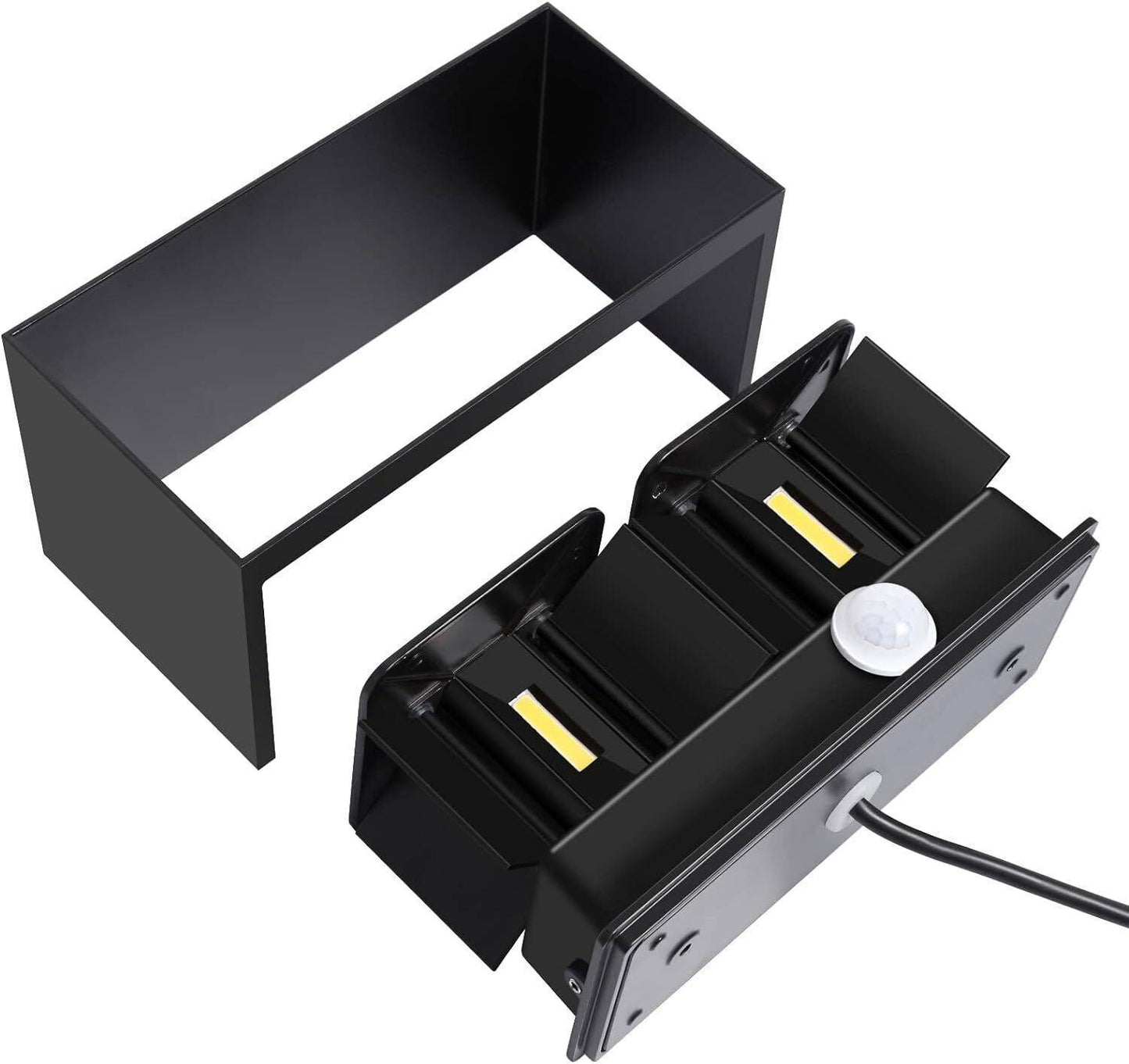 LED Außenleuchte mit Bewegungsmelder Wandleuchte Sensor Außenleuchte 20W