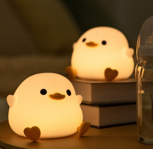 Möwe Silikon Nachtlicht beruhigende Tier Lampe für Kinder Baby